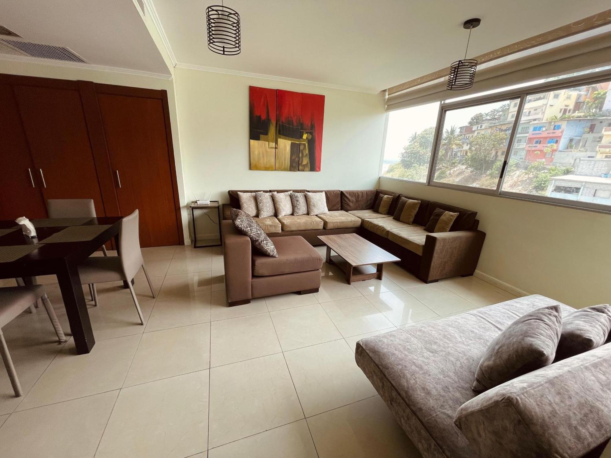 Suite Frente Al Rio En Puerto Santa Ana Riverfront Guayaquil Eksteriør bilde